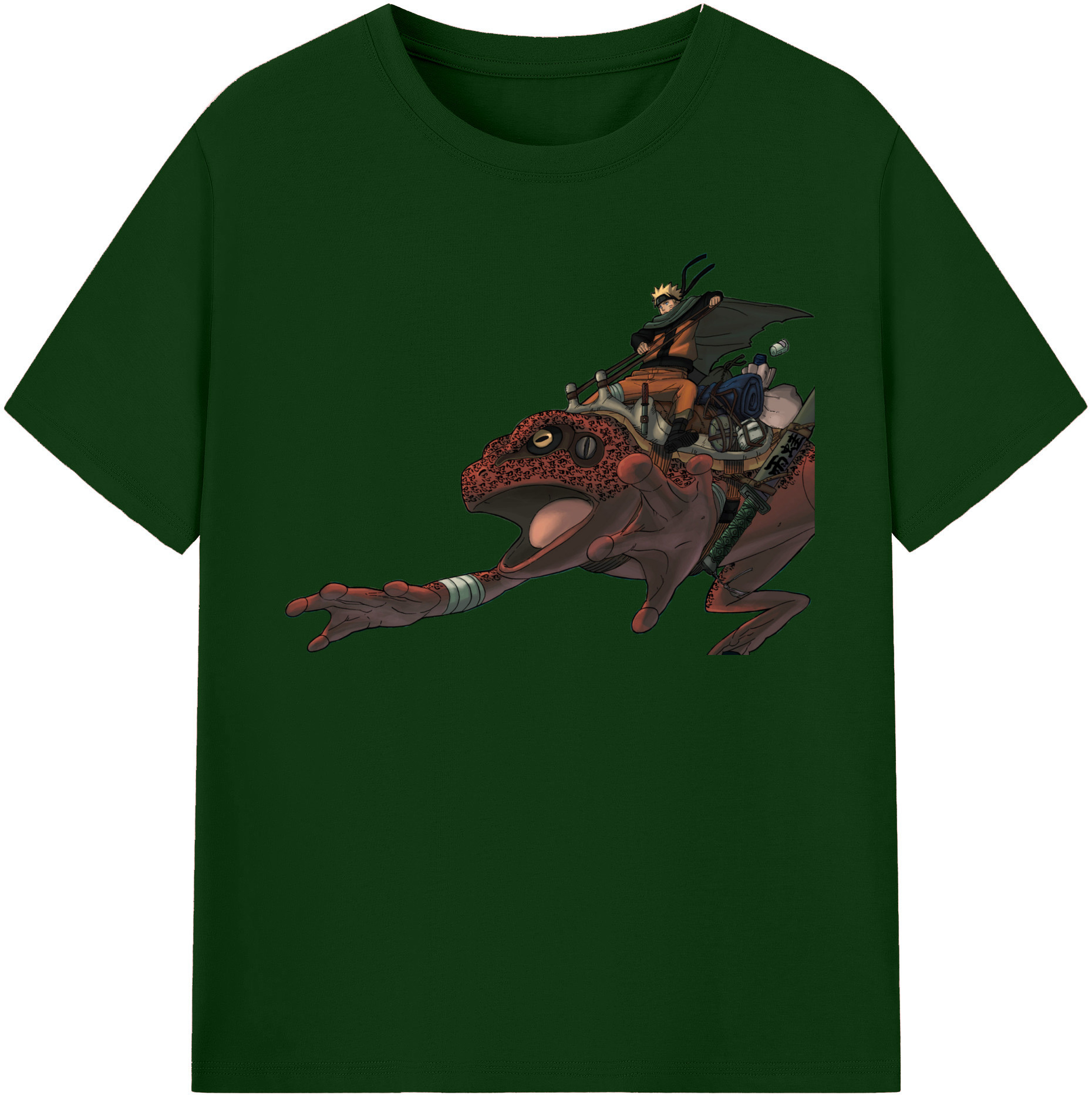 （画像用） NARUTO -ナルト- うずまき ナルト Uzumaki Naruto 綿100％半袖Tシャツ（フロントプリント）